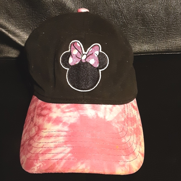 Disney Black and Pink Minnie Mouse Hat - Picture 1 of 3